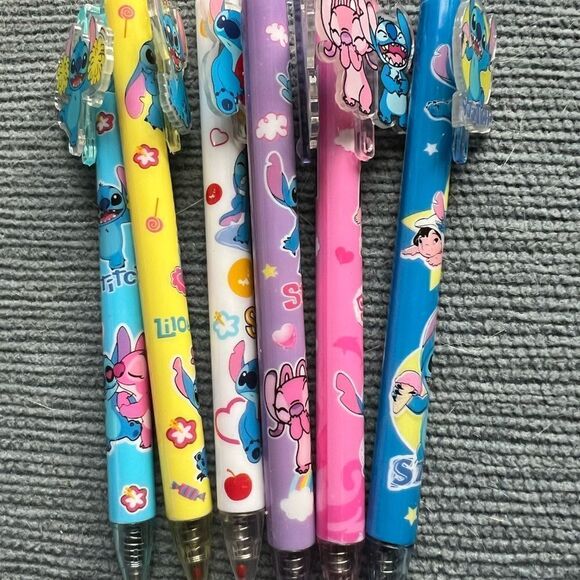 Stitch Gel Pens Set of 6 - Picture 8 of 8